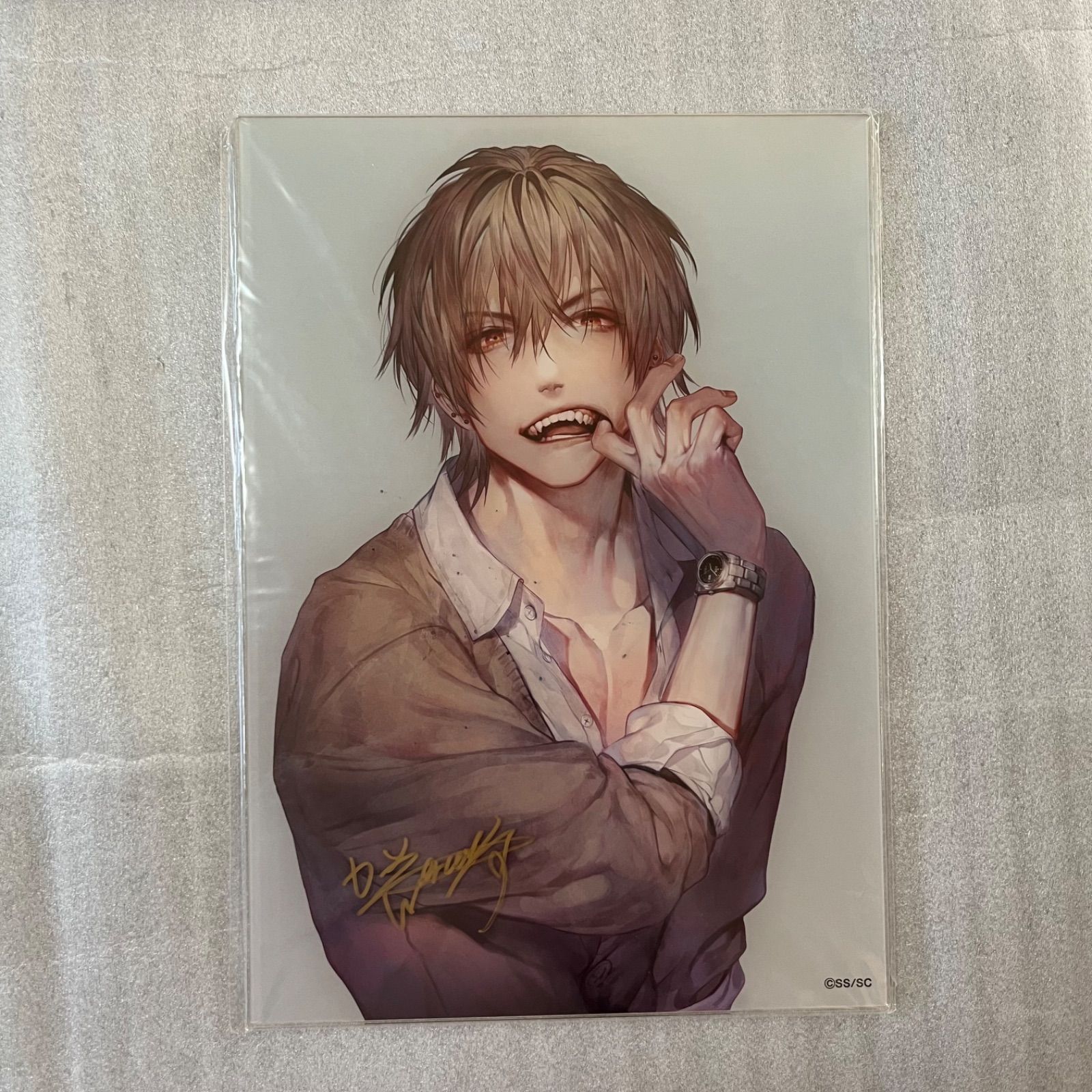 アクリルプレート 咲本﨑 この手を離さないで 一条晴斗 ver. サイン