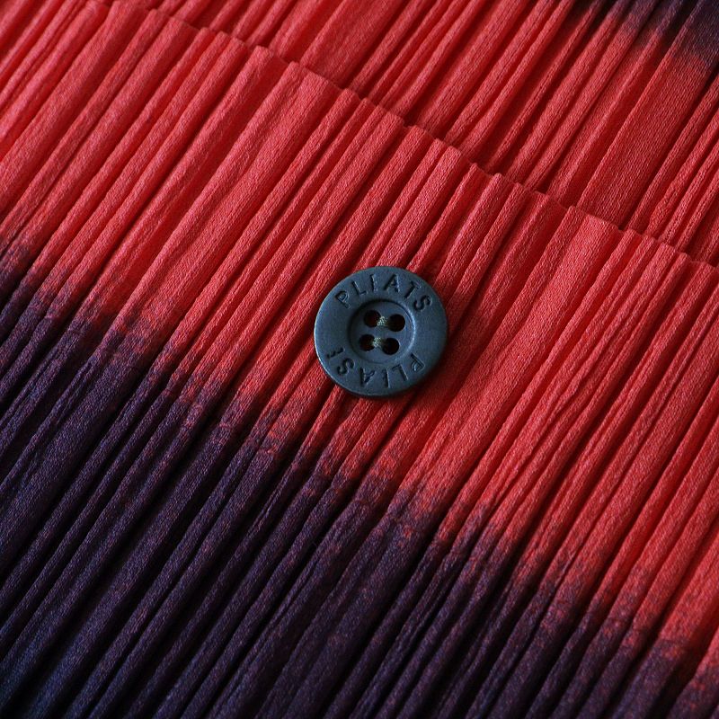 美品 イッセイミヤケ プリーツプリーズ PLEATS PLEASE グラデーション