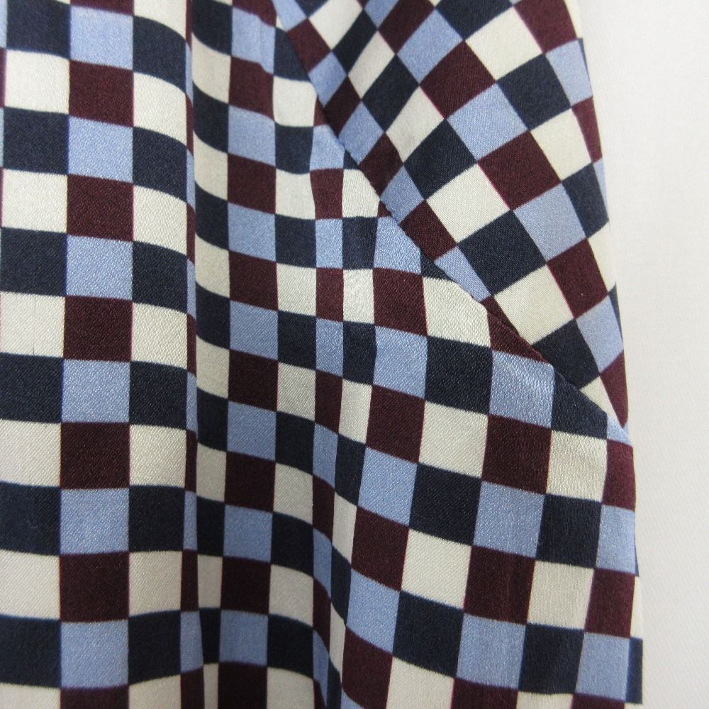 良品 SPORTMAX スポーツマックス マックスマーラ チェッカーフラッグ  