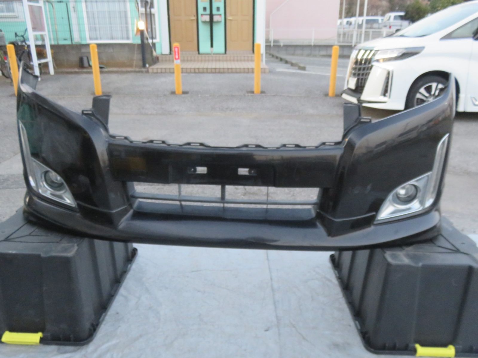 LA369* 日産 エルグランド E52 フロントバンパー/スポイラー アンダー