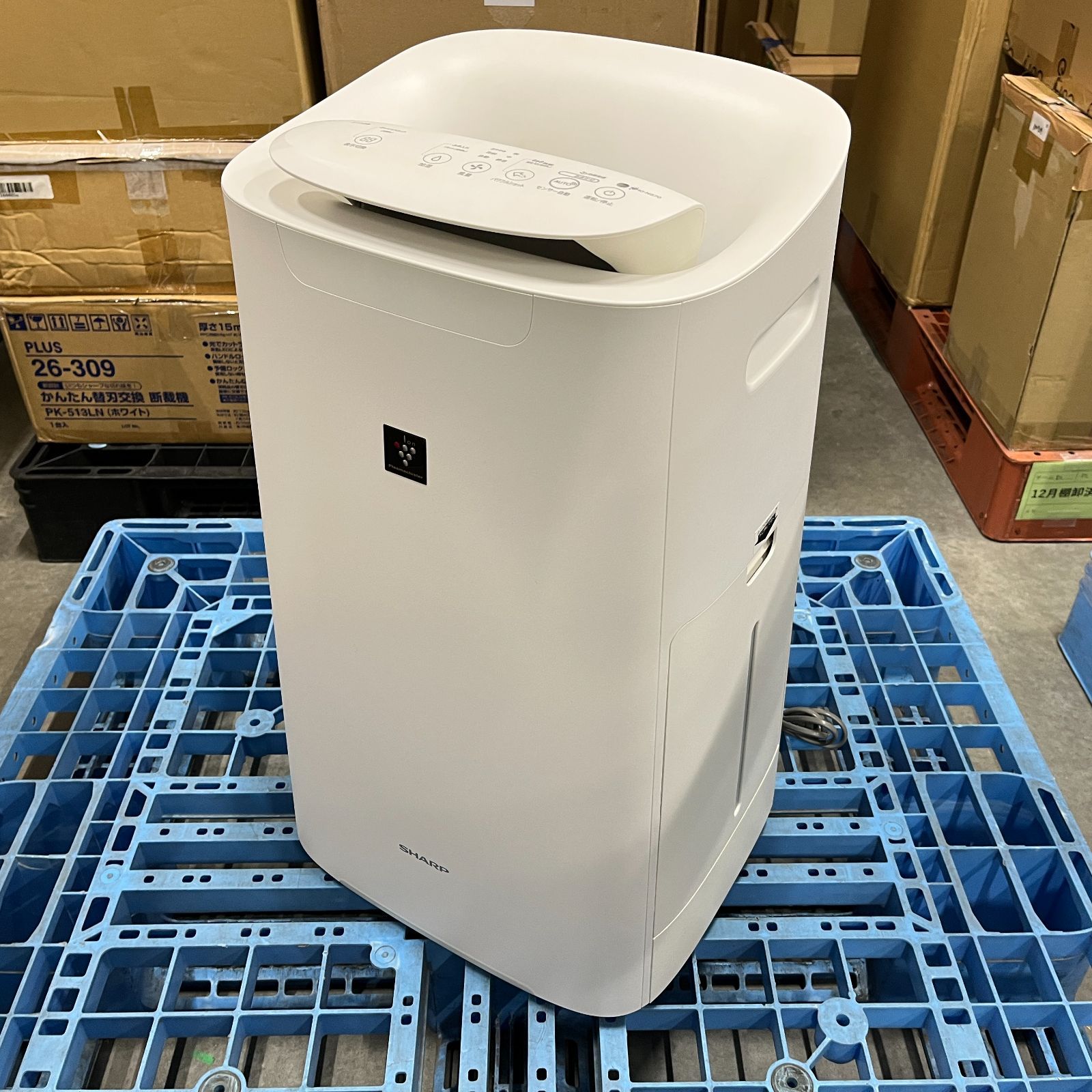 ☆通電確認済み/ジャンク☆ SHARP 空気清浄機 KI-NS70 Ki-ns70-W 中古