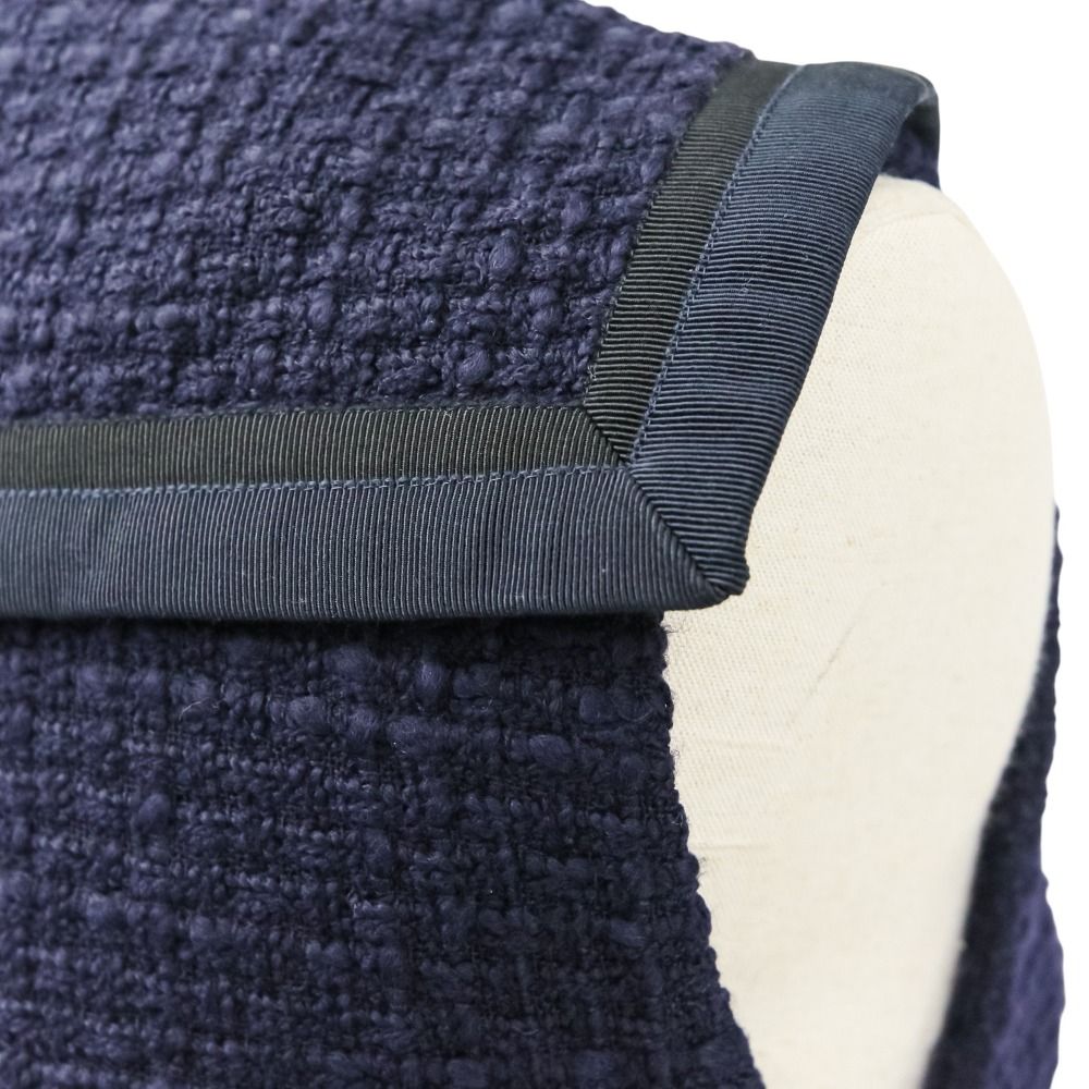 美品 23SS MIU MIU ミュウミュウ セーラーカラー 金ボタン ツイード  