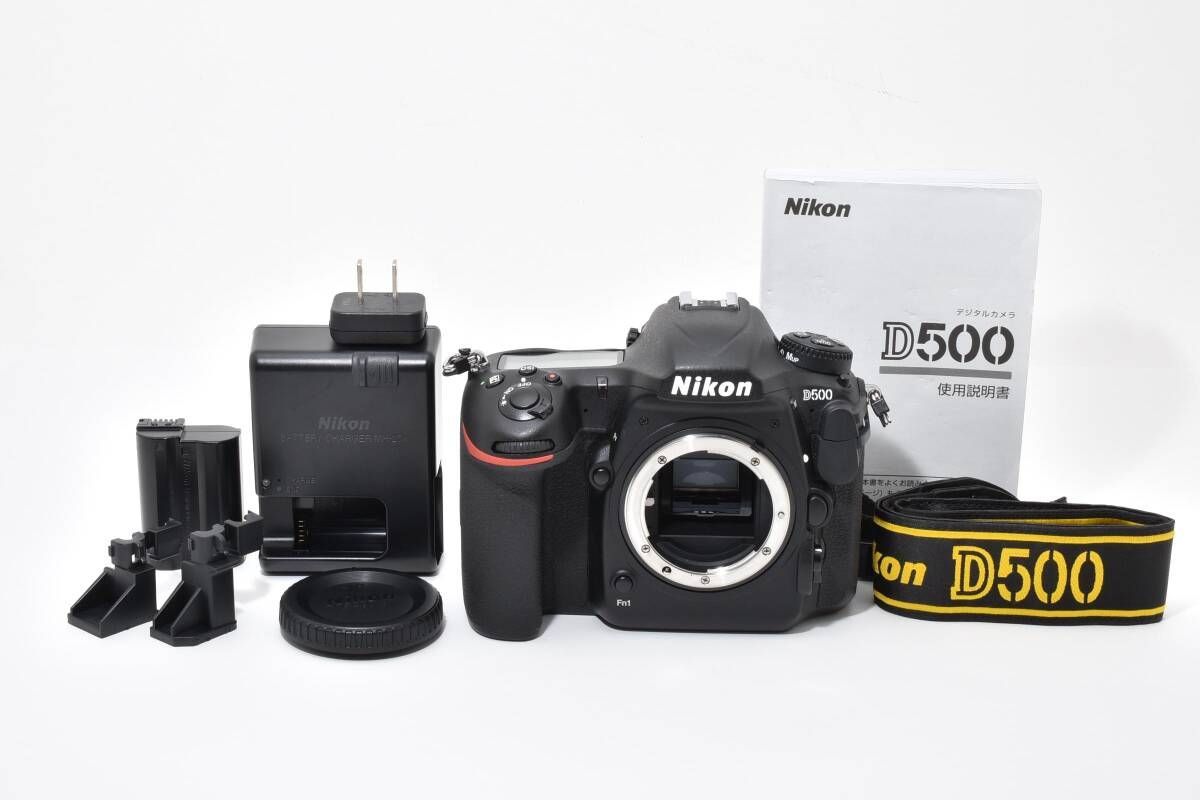 ☆極上美品☆《ショット数2,463回 》ニコン Nikon D500 ボディ
