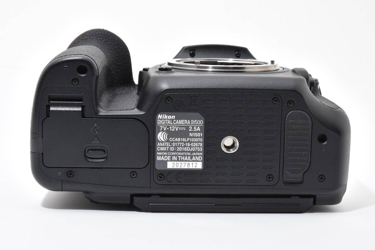☆極上美品☆《ショット数2,463回 》ニコン Nikon D500 ボディ