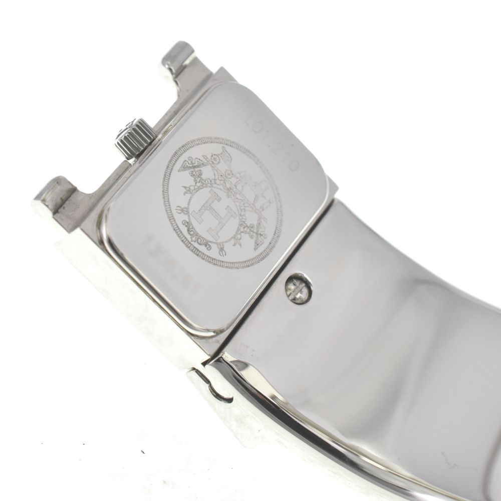 値下 エルメス HERMES L01.210 ロケ クォーツ レディース 美品 箱