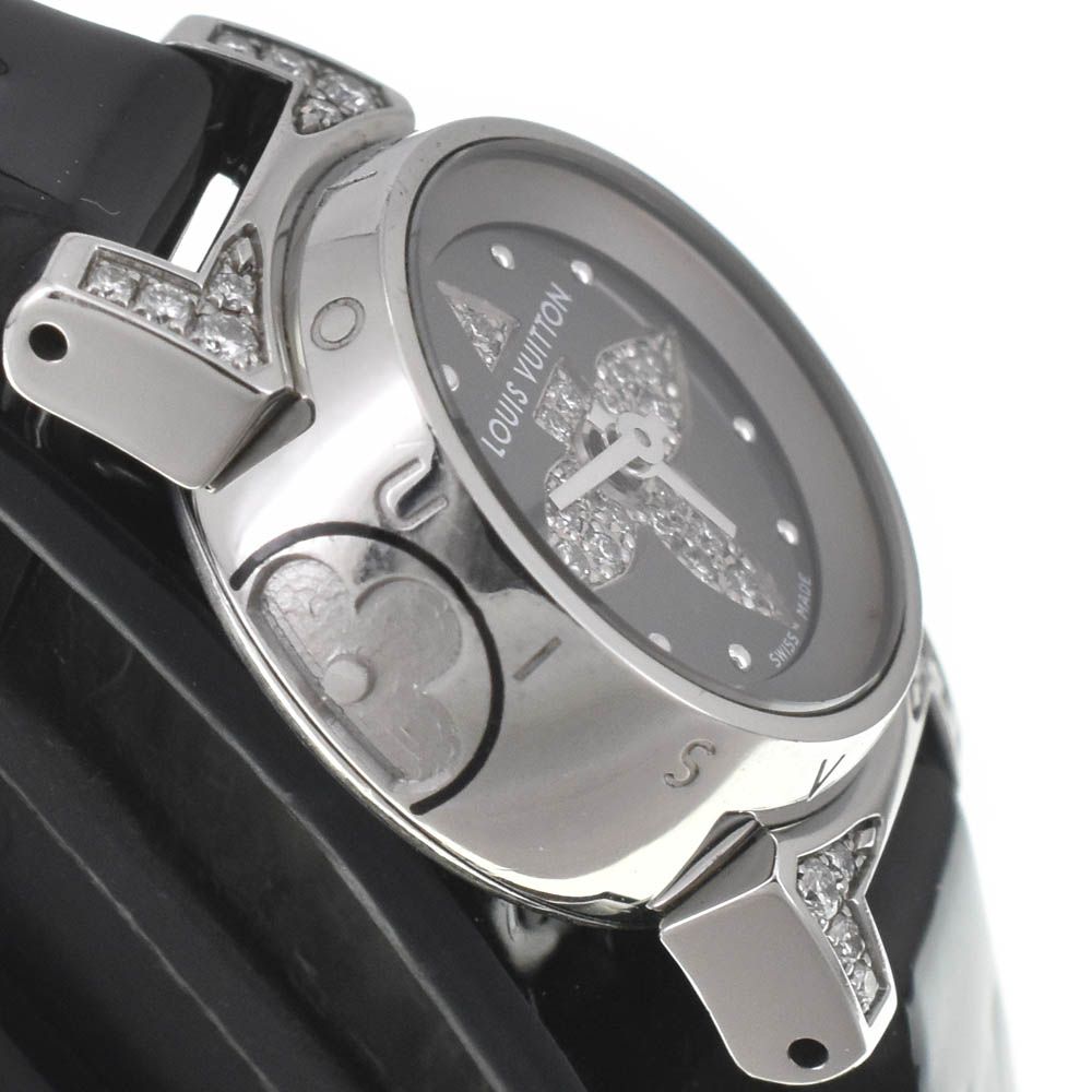lapis様用　タンブール ビジュ　Q151K ダイヤモンド ルイヴィトン LOUIS VUITTON 】 腕時計 タンブール ビジュ Q151K 純正