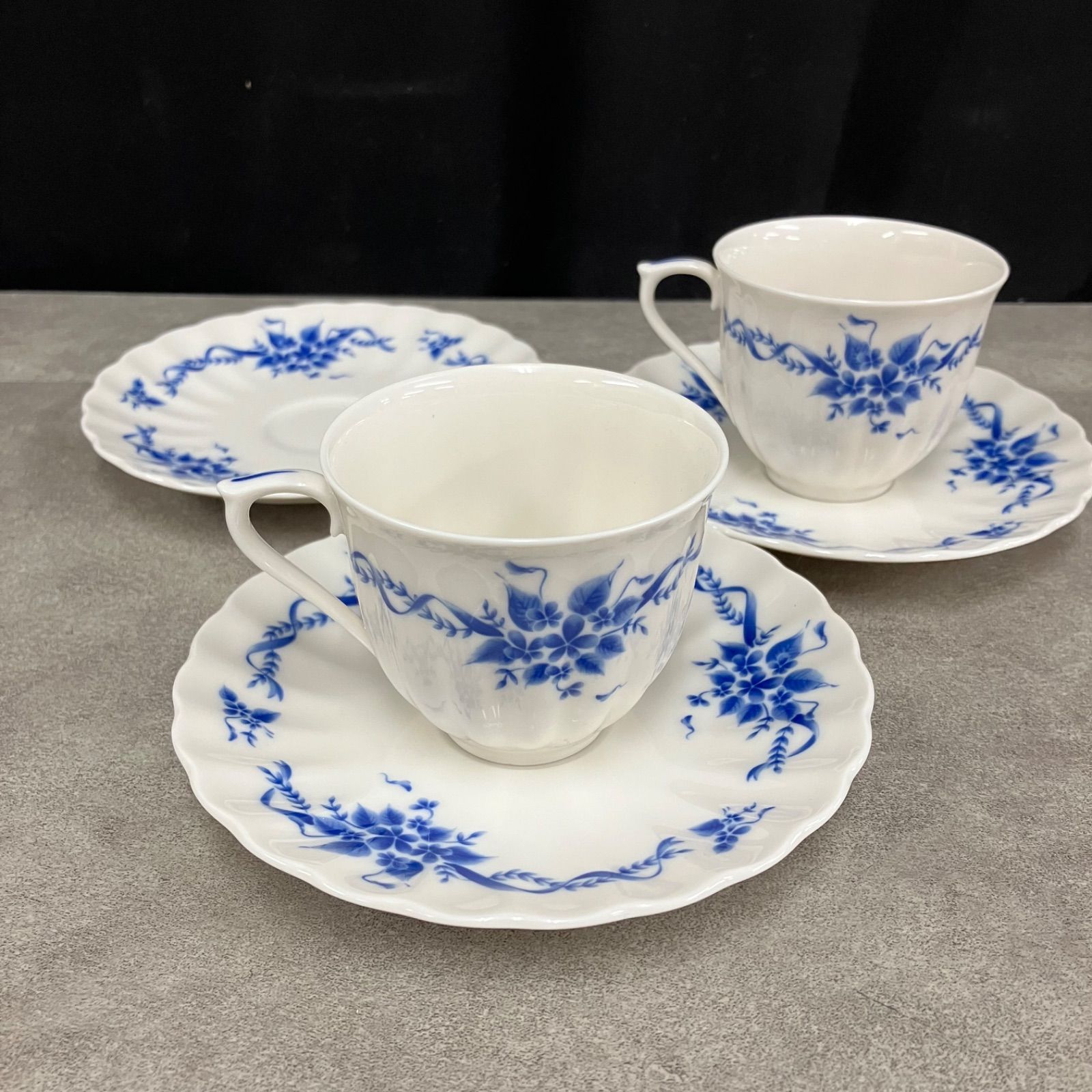 0）◎501【中古美品】ノリタケ Noritake ティーカップ＆ソーサー2客
