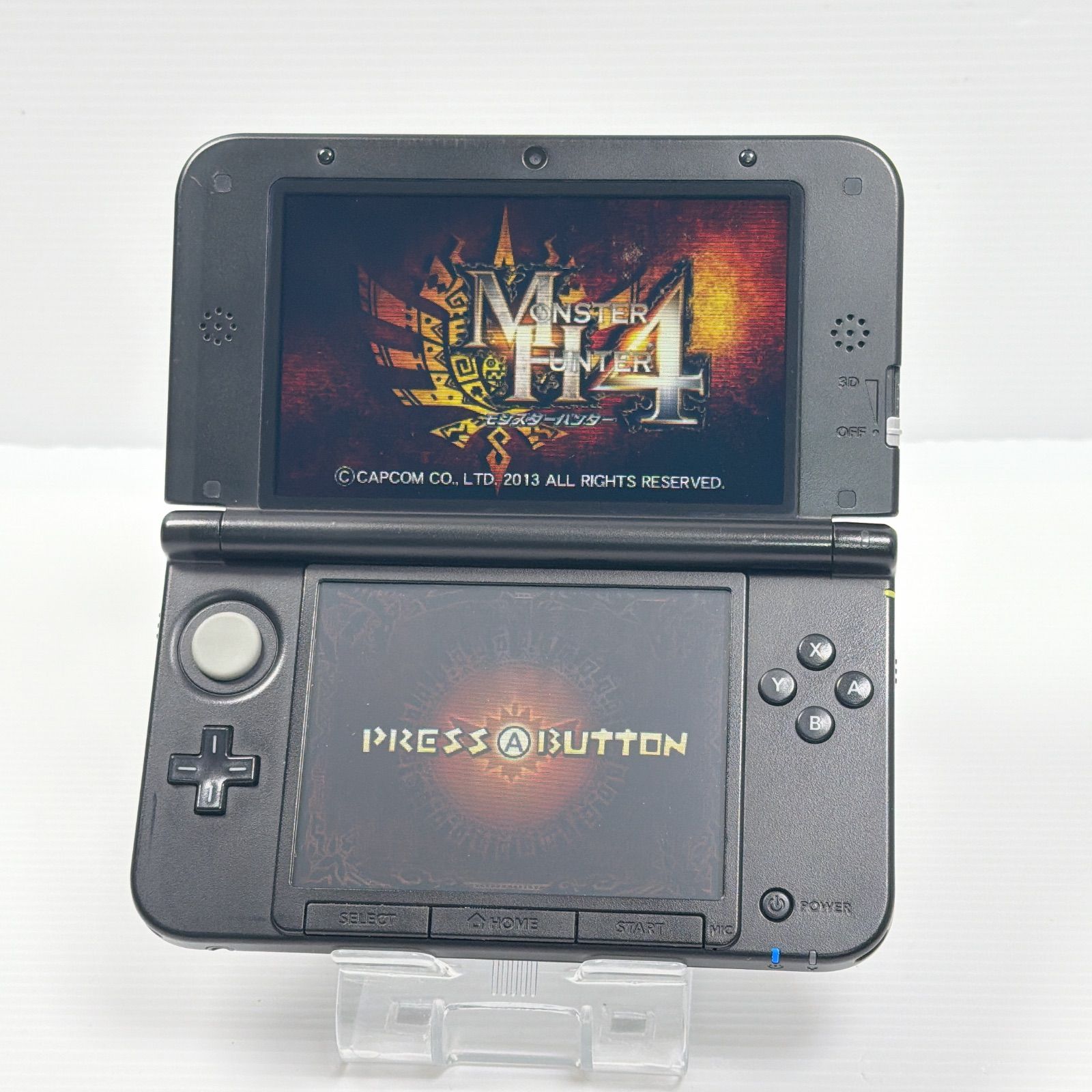 ニンテンドー 3DSLL ゴア マガラブラック モンスターハンター4