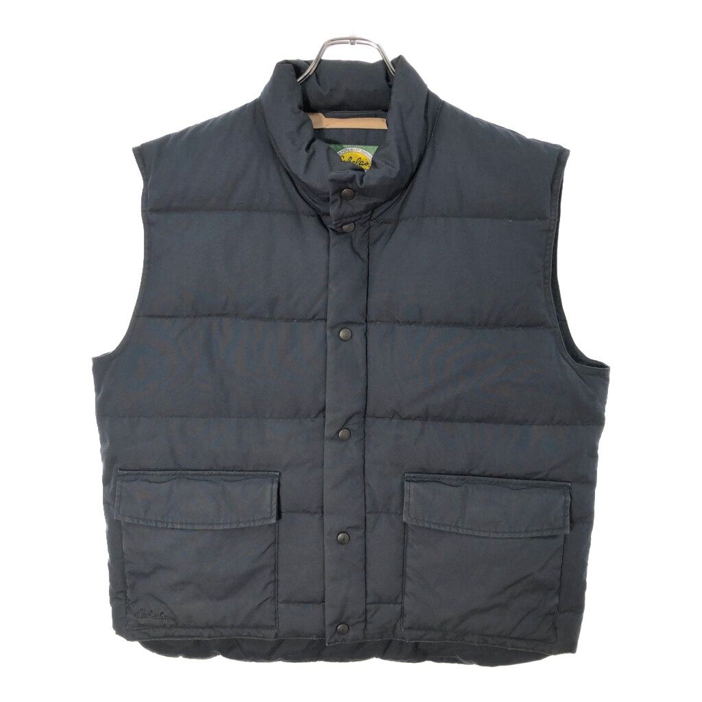 90年代 Cabela's カベラス ダウンベスト アウトドア ネイビー(メンズ L