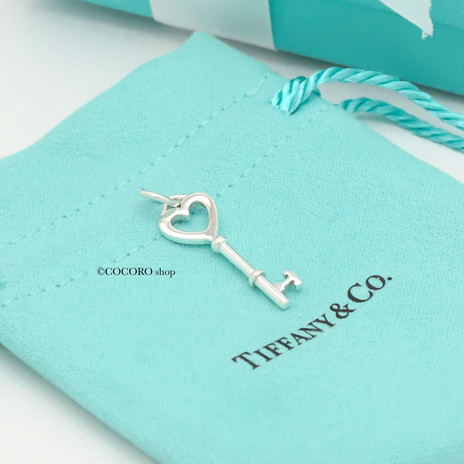 美品】ティファニー TIFFANY&Co. ハート キー チャーム AG925 - メルカリ