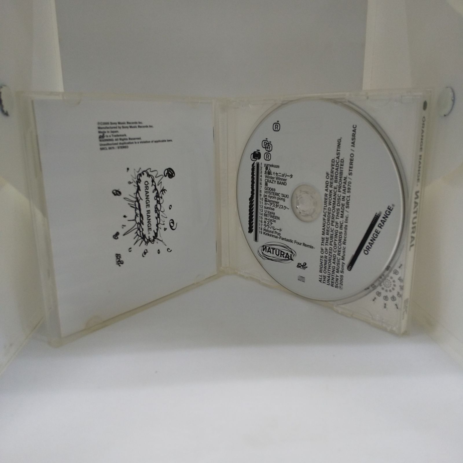 35-02565 NATURAL ORANGE RANGE レンタル落ち 中古 CD アルバム - メルカリ