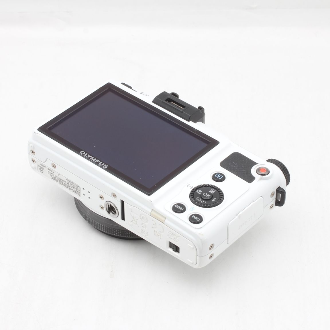 良品】OLYMPUS コンパクトデジタルカメラ XZ-1 ホワイトJS129-00962