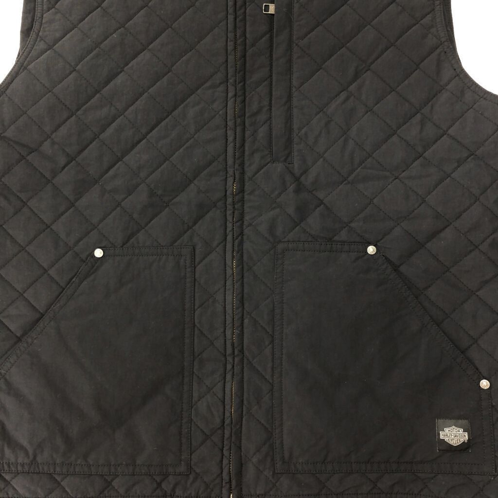 HARLEY DAVIDSON ハーレーダビッドソン キルティングベスト モーター