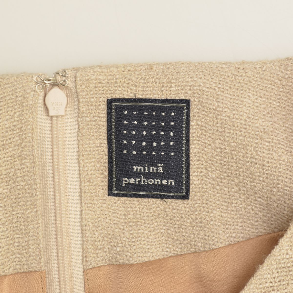 minaperhonen】ts3193 forest parade リネン七分袖ワンピース - メルカリ 