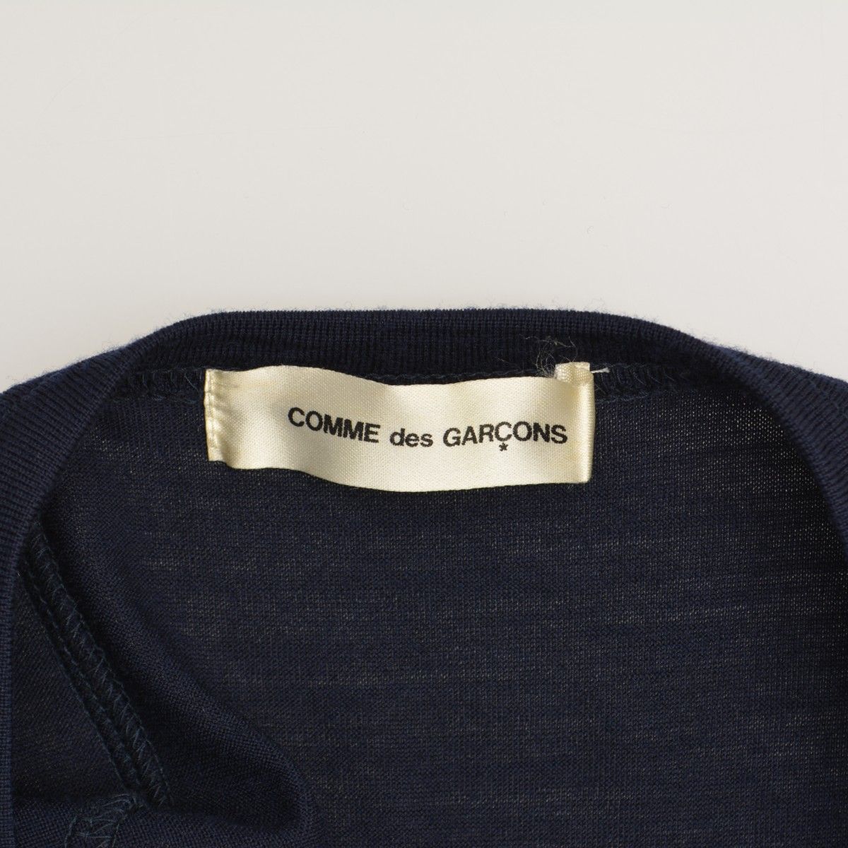 COMMEdesGARCONS】90s AD1998 GT-040690 アシンメトリーフリル ウール  