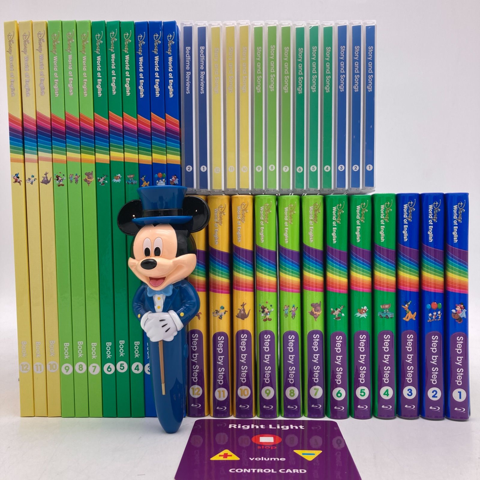 メインプログラム 絵本とCD ライトペン ステップバイステップ