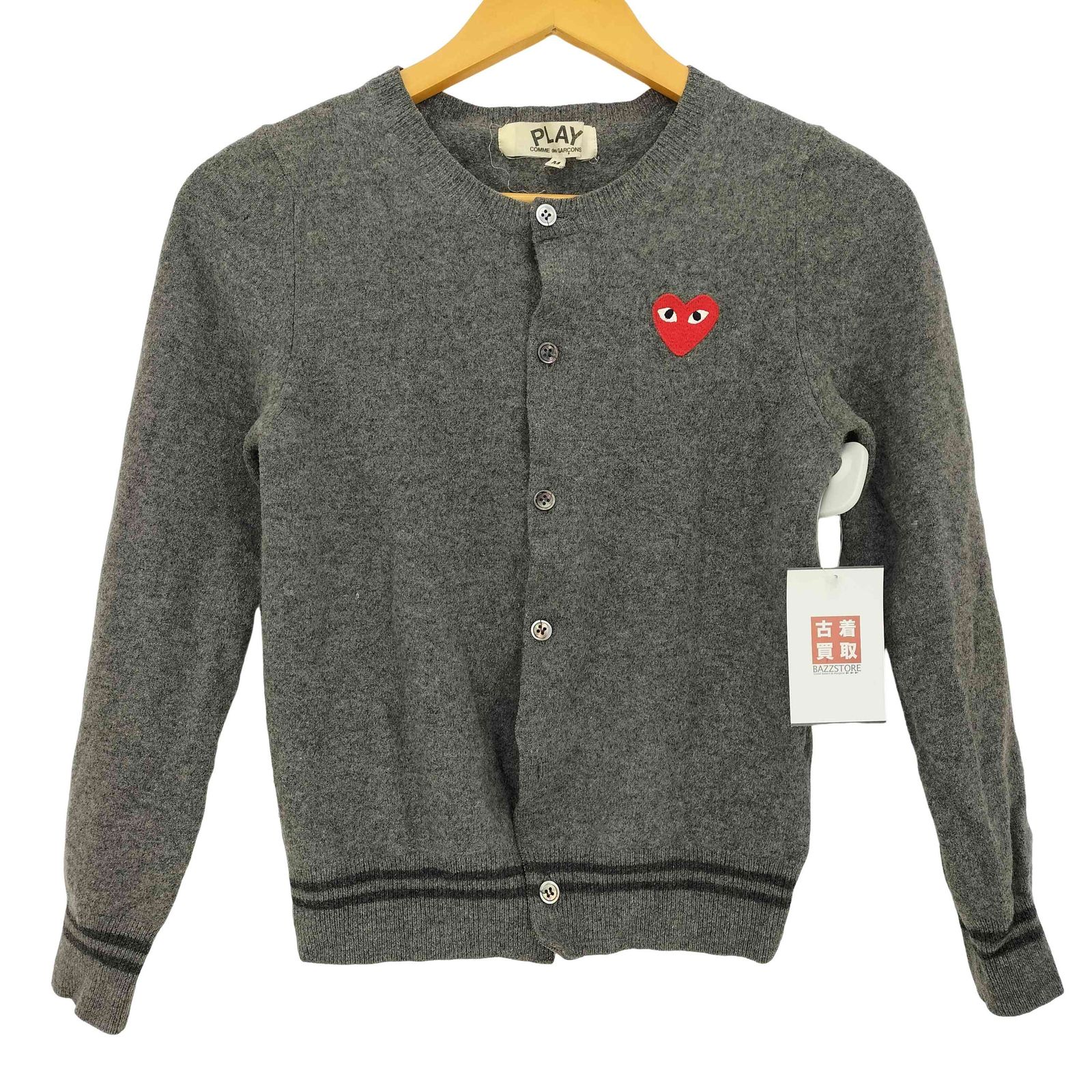 プレイコムデギャルソン PLAY COMME des GARCONS ハートワッペン 