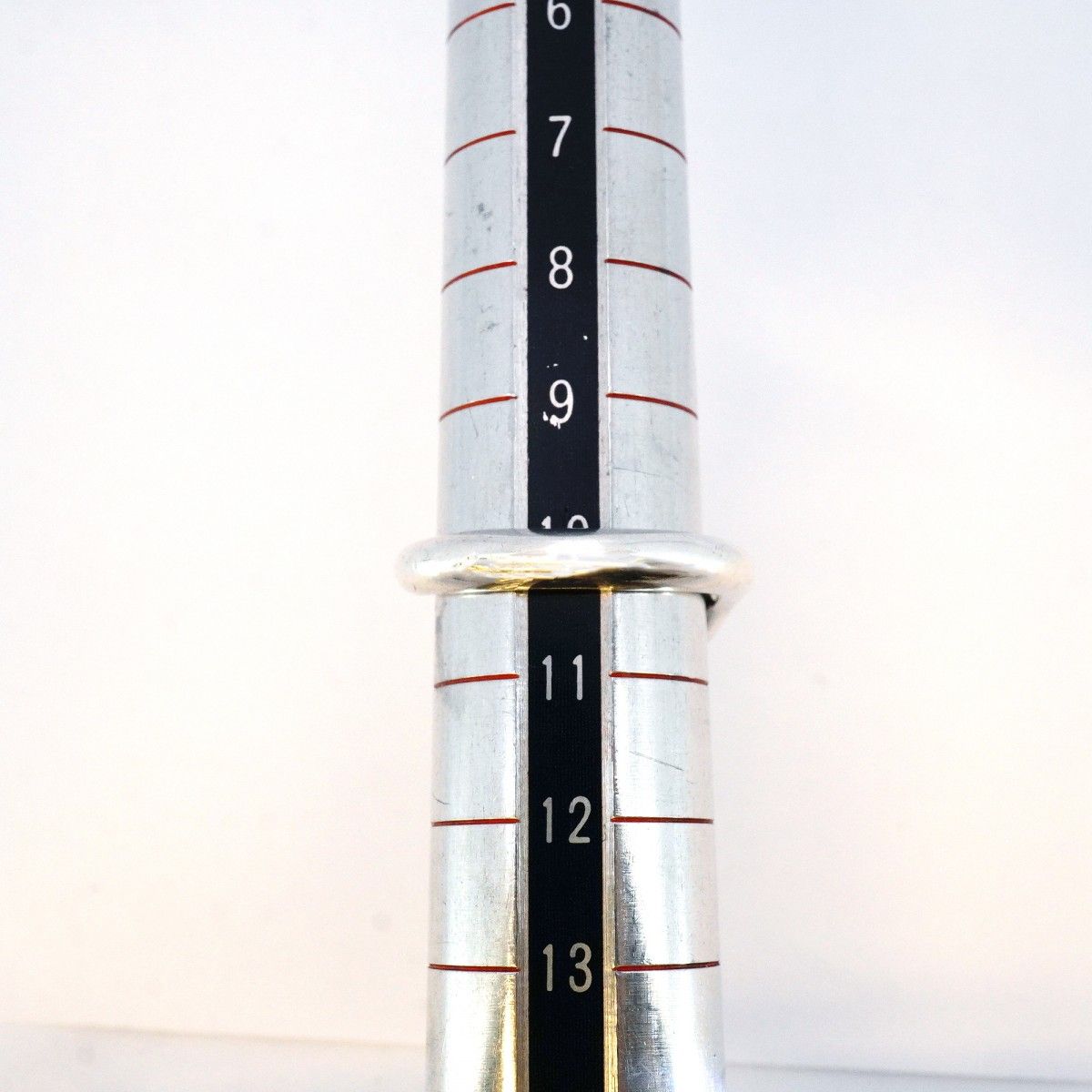 6jab0276-k】ティファニー リング オープンハート シルバー925 10号