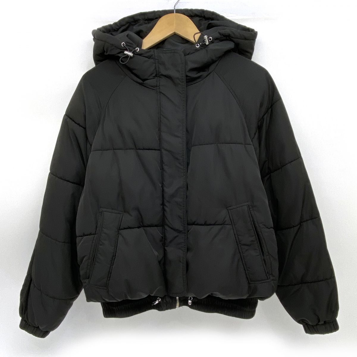 ZARA ザラ ダウンジャケット Sサイズ ブラック レディース ※中古