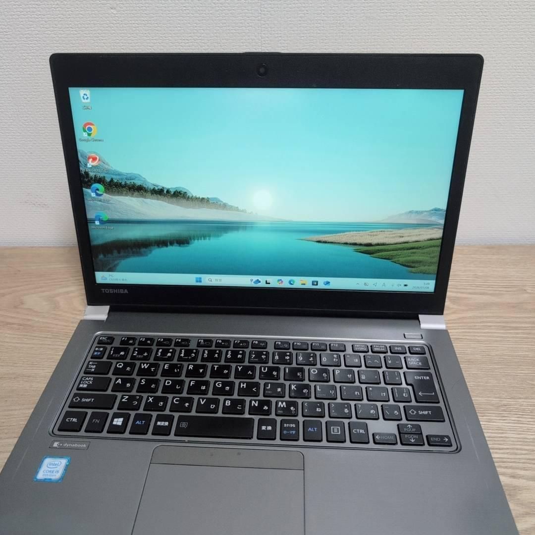 お手頃価格♬ 国産 dynabook Core i5 8GB SSD256GB ✨薄型軽量✨ 国産 dynabook Core i5 8GB SSD256GB Office付き 即納