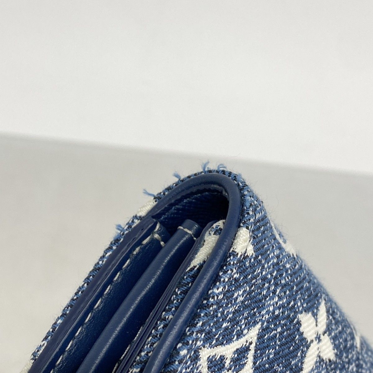 ルイヴィトン ポルトフォイユサラ モノグラムジャガードデニム 長財布 マリーヌ LOUIS VUITTON - 【6ad4050-k】ルイヴィトン 長財布 モノグラム