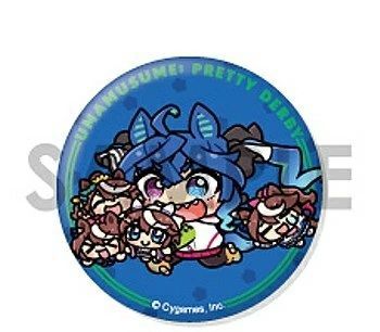 ぎゅな トウカイテイオー缶バッチ グッズ-バッチ】TVアニメ『ウマ娘 プリティーダービー Season 3』 描き