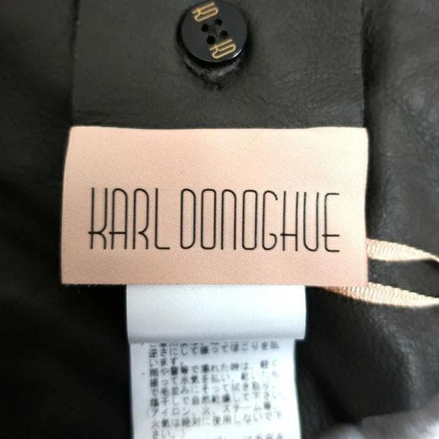 Karl Donoghue カールドノヒュー イギリス製 CASHMERE TOUCH LAMBSKIN