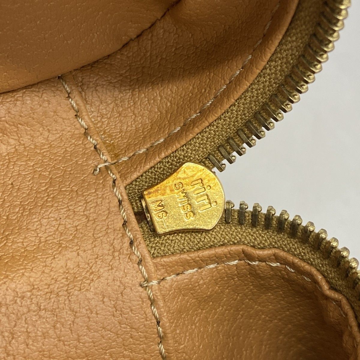 6ad4160-k-r】セリーヌ バニティバッグ マカダム PVC ブラウン