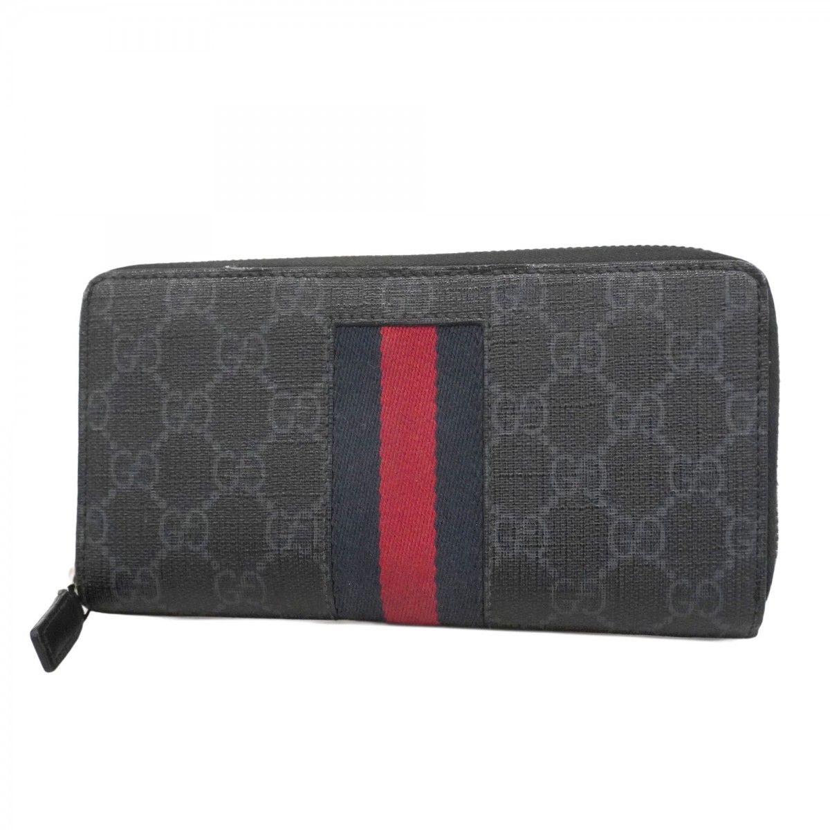 6ad4209-k-r】グッチ 長財布 GGスプリーム/シェリーライン 408831 PVC