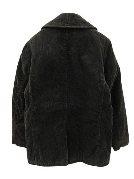 ショット SCHOTT 740N PEA JACKET コーデュロイ Pコート 36 ブラック系