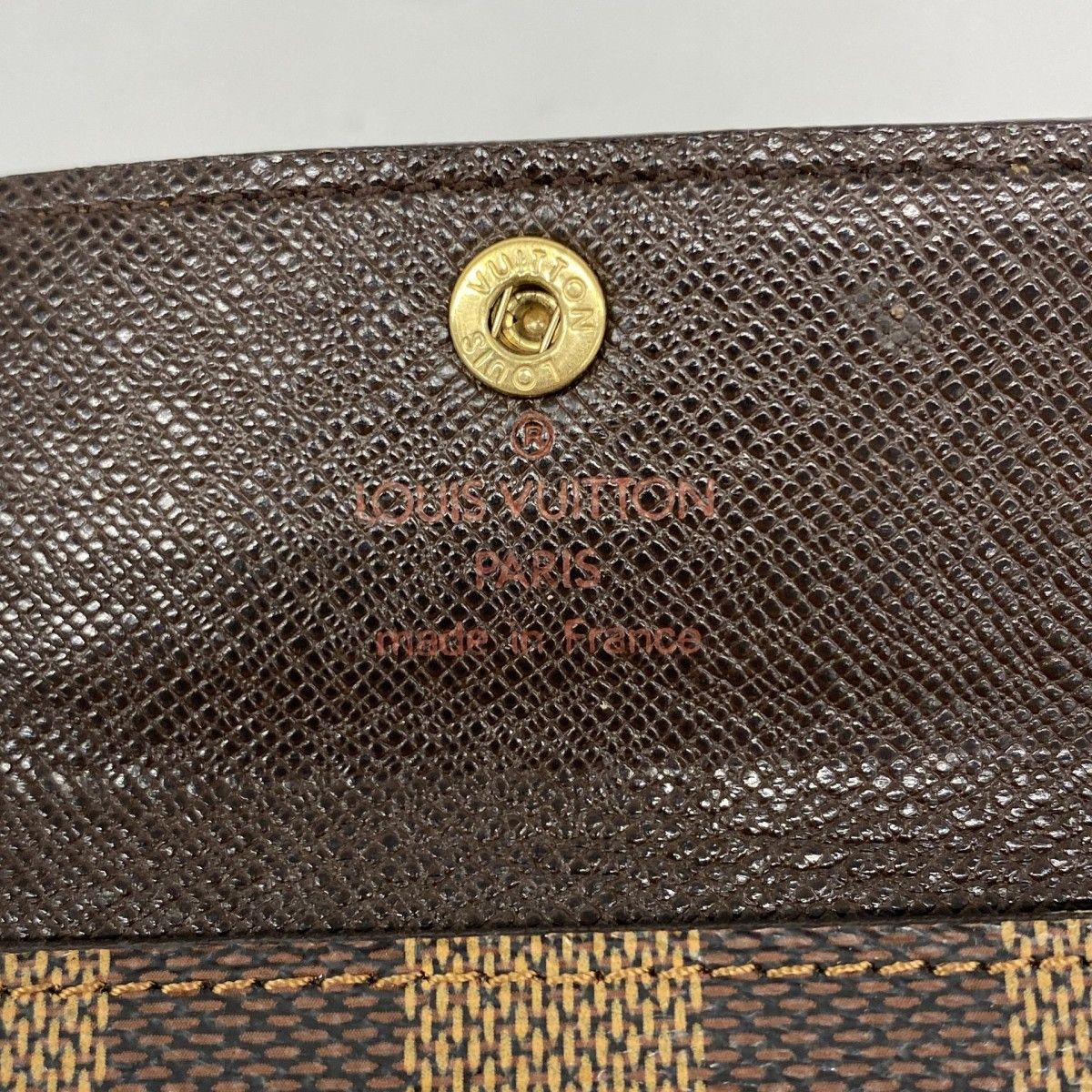 6ad4264-k】ルイヴィトン コインケース ダミエ ラドロー N62925 エベヌ