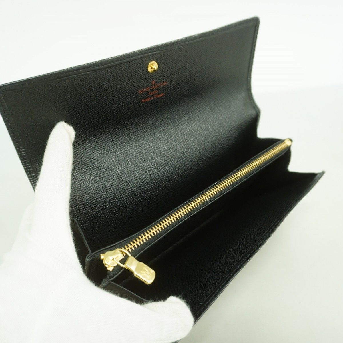 6ad4333-k】ルイヴィトン 長財布 エピ ポシェットポルトモネクレディ
