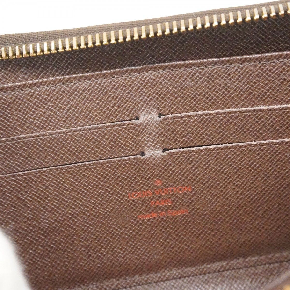 6ad4322】ルイヴィトン 長財布 ダミエ ジッピーウォレット N60015