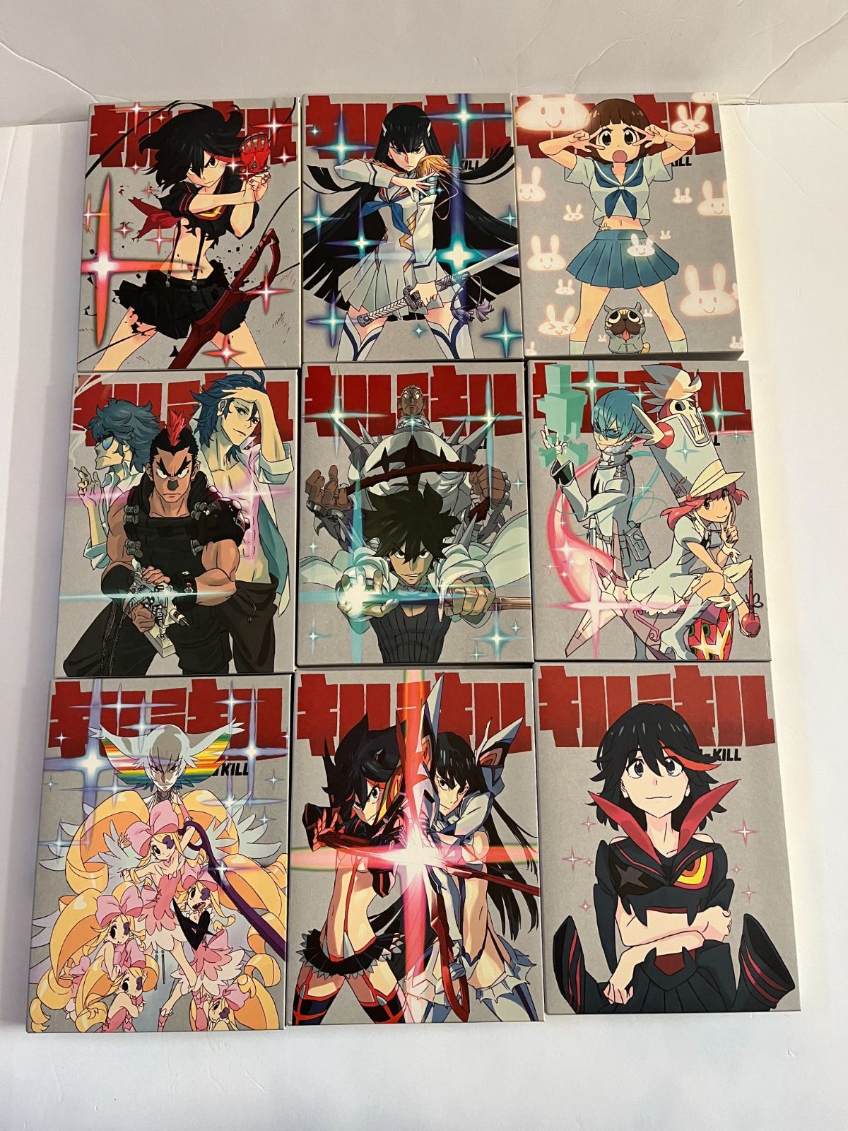 DVD キルラキル 全9巻 セット 限定盤 キルラキル DVD 全9巻セット ＜完全生産限定版＞ 1〜9巻 キルラキル DVD