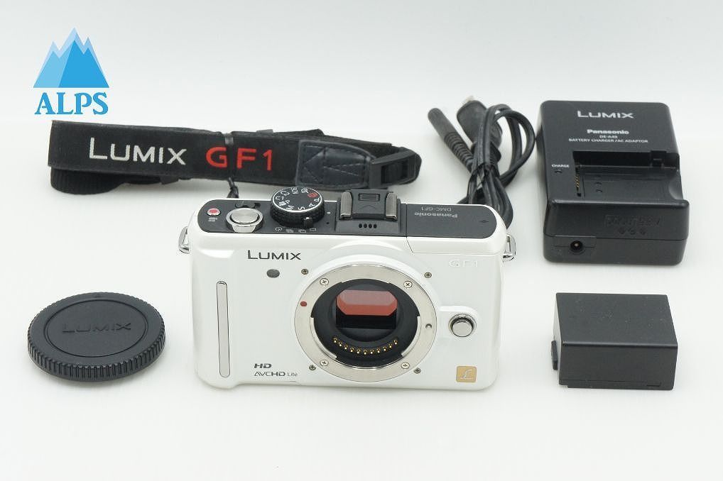 美品 パナソニック LUMIX DMC-GF1 ホワイト カメラ Amazon | DMC-GF1 ホワイトPanasonic LUMIX ボディ | パナソニック