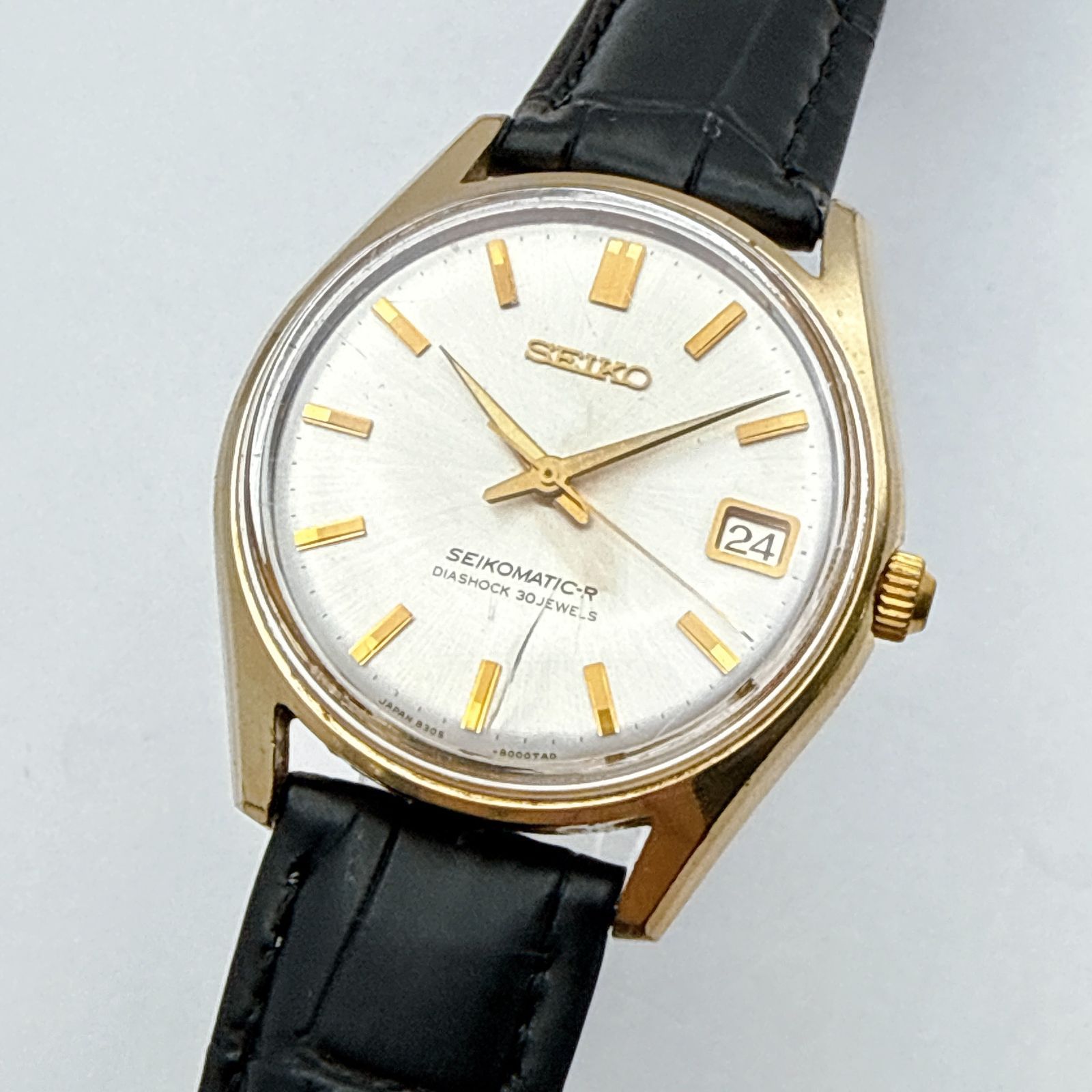 B119【希少・稼働・1965年製 ヴィンテージ・新品ベルト】SEIKO 