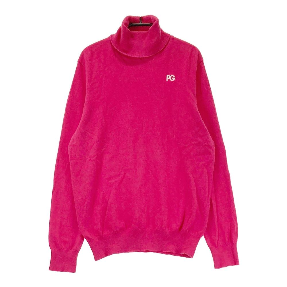 サイズ：1 PEARLY GATES パーリーゲイツ ハイネック 長袖ニット