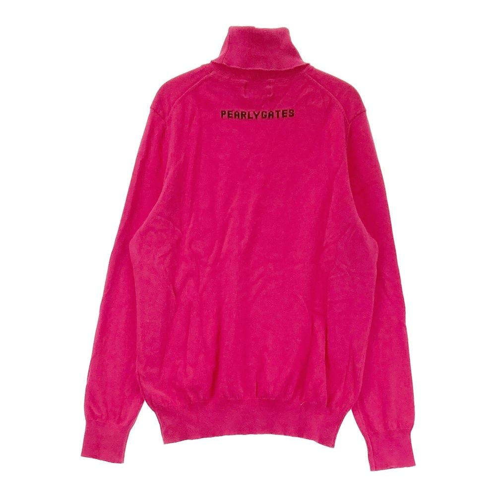 サイズ：1 PEARLY GATES パーリーゲイツ ハイネック 長袖ニット