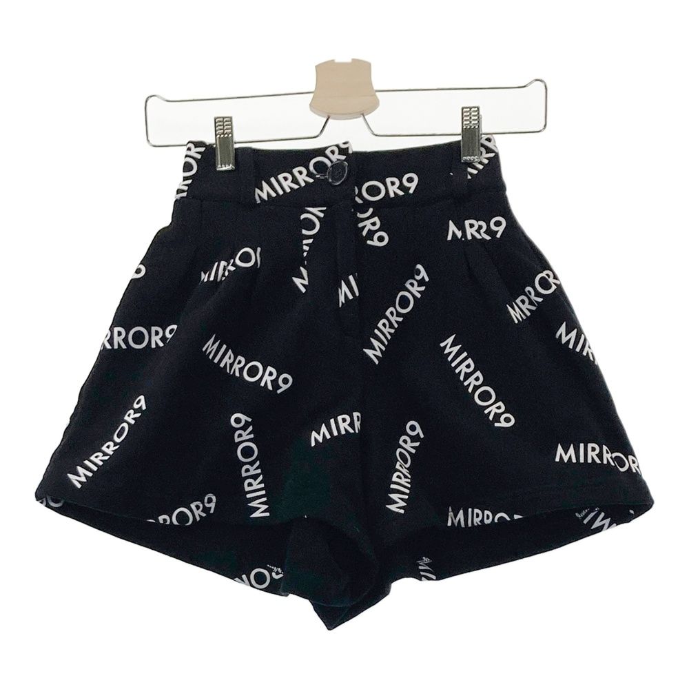 サイズ：S MIRROR9 ミラーナイン 裏起毛 キュロットパンツ 総柄