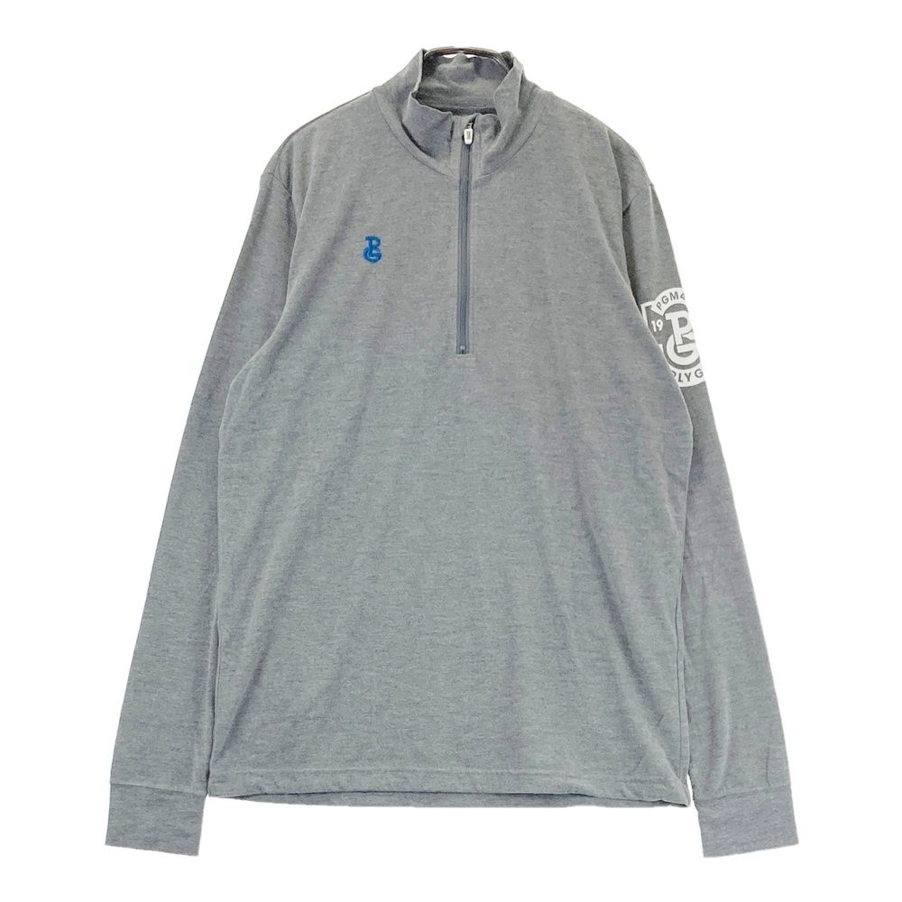 サイズ：5 PEARLY GATES パーリーゲイツ ハーフジップ 長袖Tシャツ