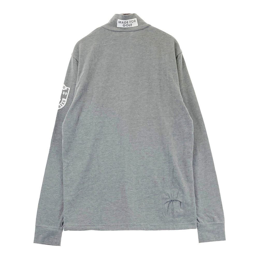 サイズ：5 PEARLY GATES パーリーゲイツ ハーフジップ 長袖Tシャツ