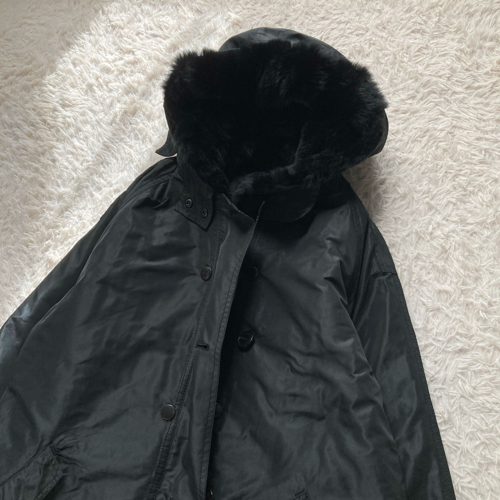 美品 レキップ ヨシエイナバ L'EQUIPE YOSHIE INABA ライナー付き