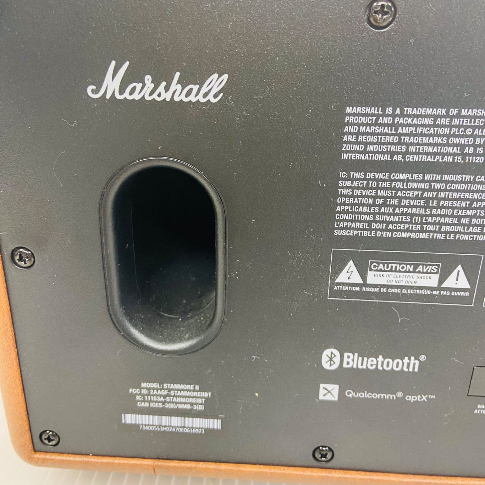 美品 Marshall Stanmore II スタンモア　スピーカー レビュー】Marshall STANMORE Ⅱ Bluetooth 。オシャレなスピーカーが