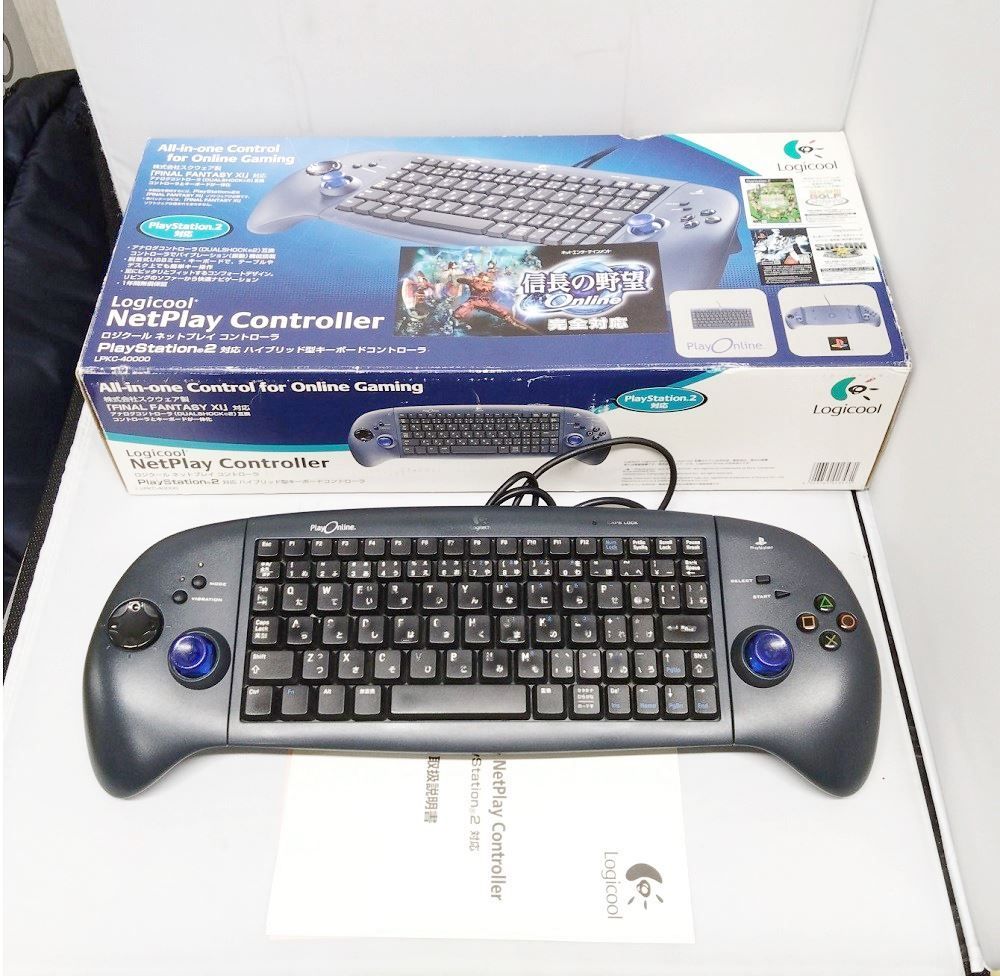 T【HY】【ジャンク品】Logicool ロジクール PS2 プレイステーション2 