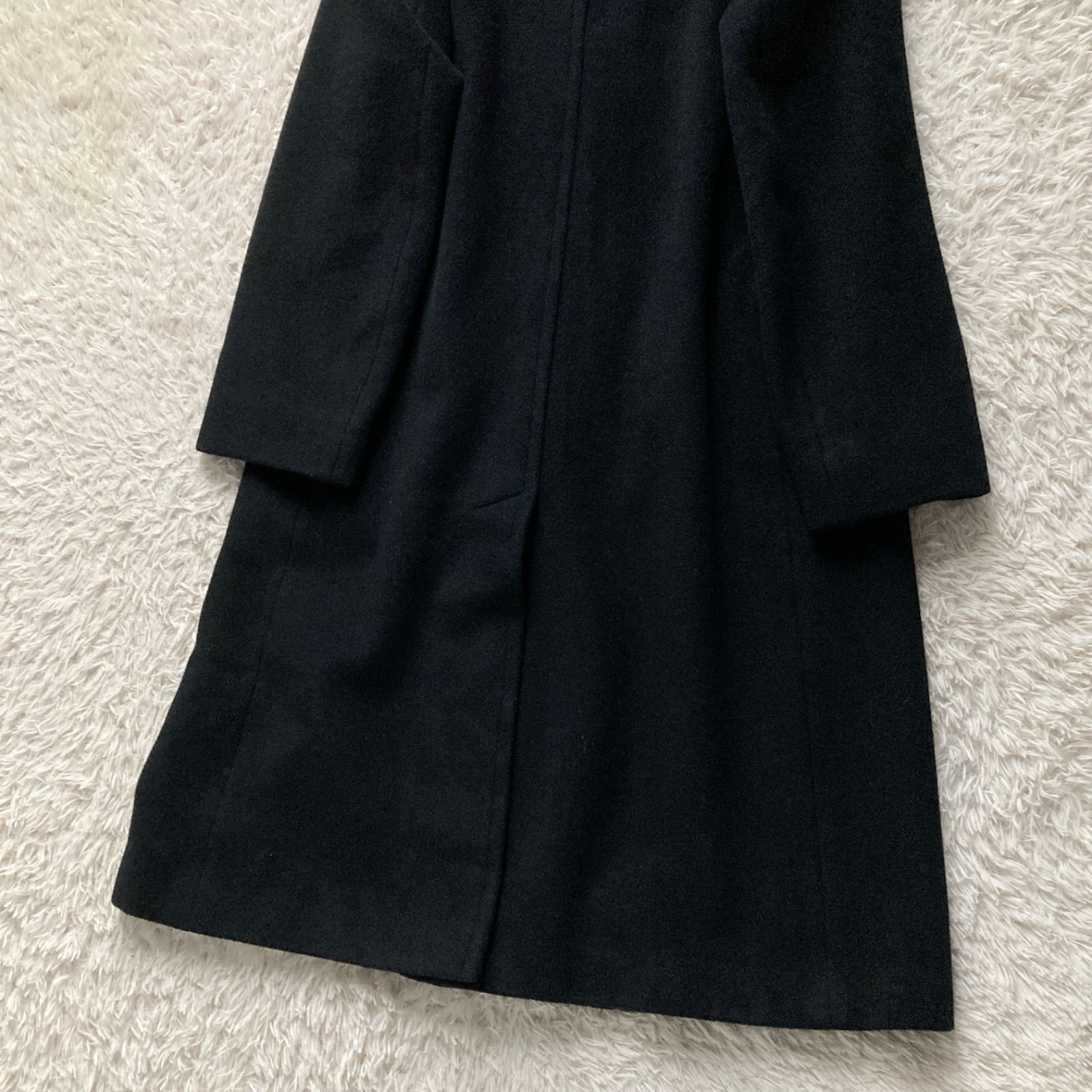 美品 マックスマーラ Max Mara 銀タグ ロングコート チェスターコート
