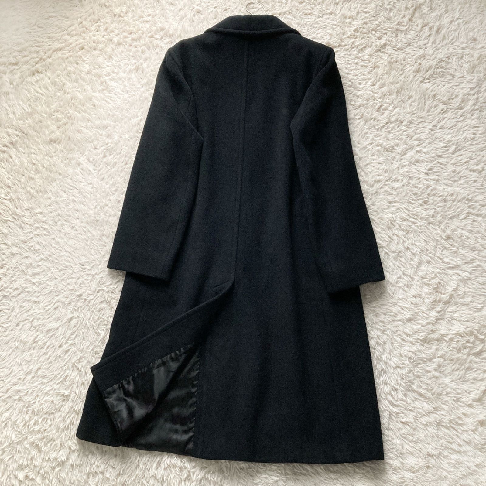 美品 マックスマーラ Max Mara 銀タグ ロングコート チェスターコート