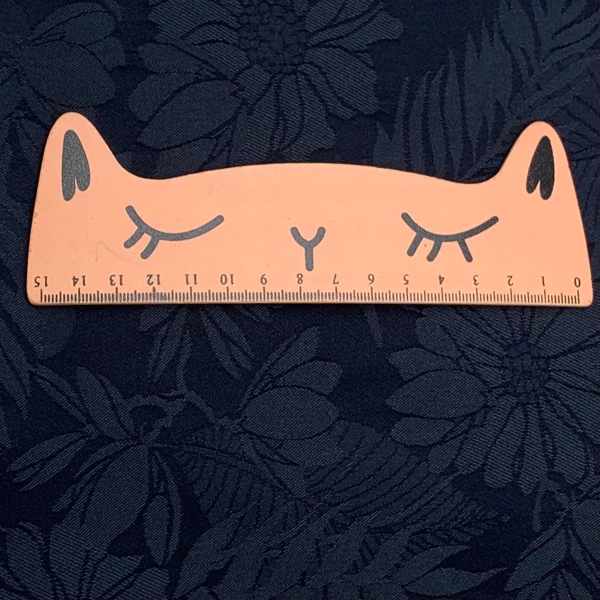 ◇S106 ボタニカルジャガード 縦ストレッチ 裏起毛 3m ネイビー 花柄