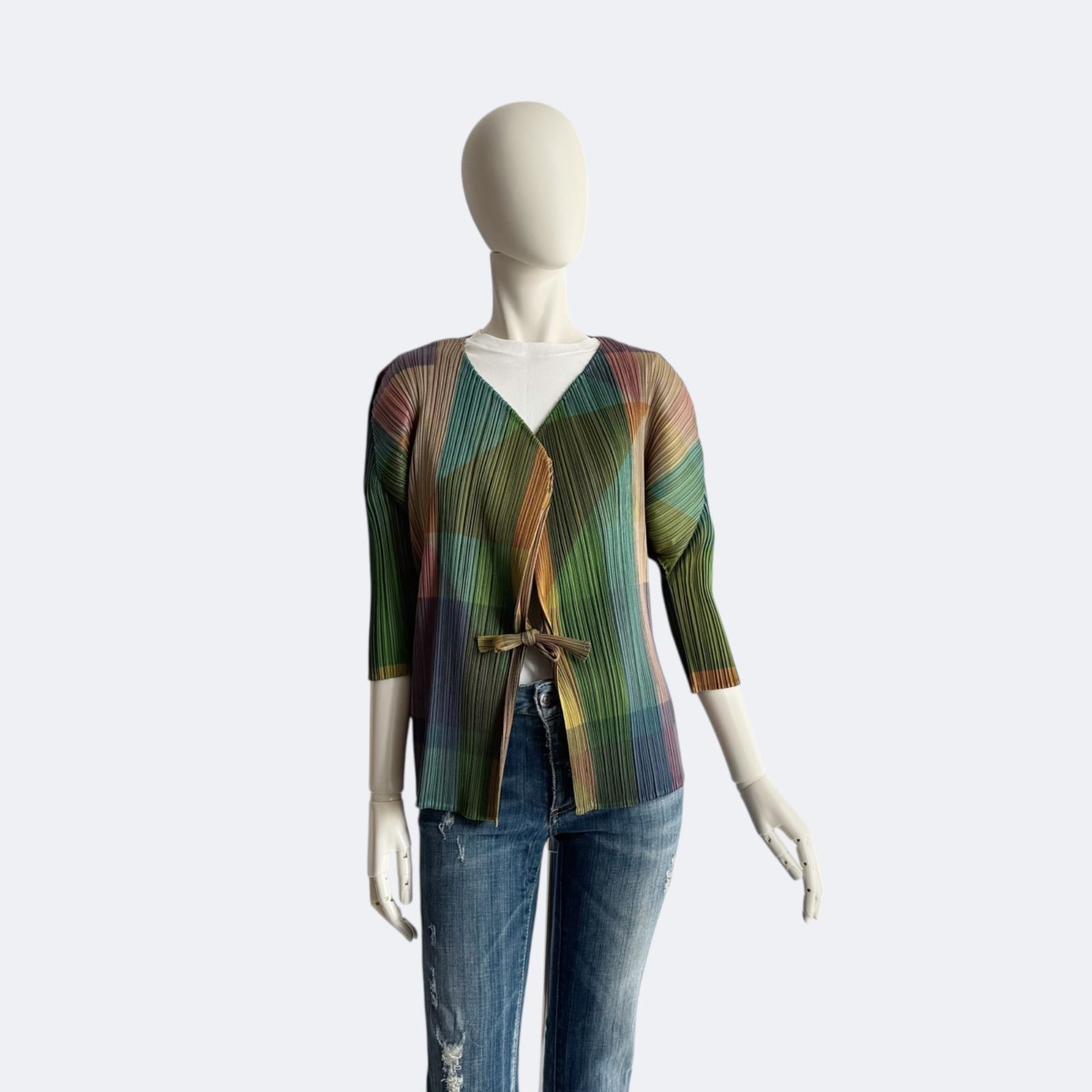 PLEATS PLEASE プリーツプリーズ カーディガン イッセイミヤケ - メルカリ