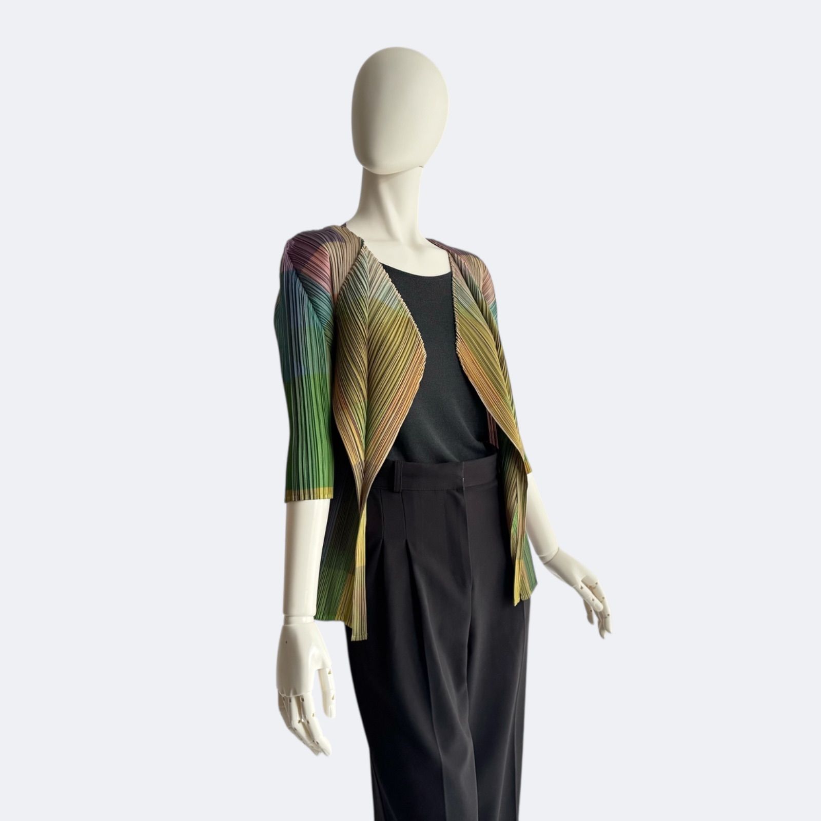 ✨美品✨プリーツプリーズ イッセイミヤケ PLEATS PLEASEカーディガン PLEATS PLEASE プリーツプリーズ カーディガン イッセイミヤケ - メルカリ