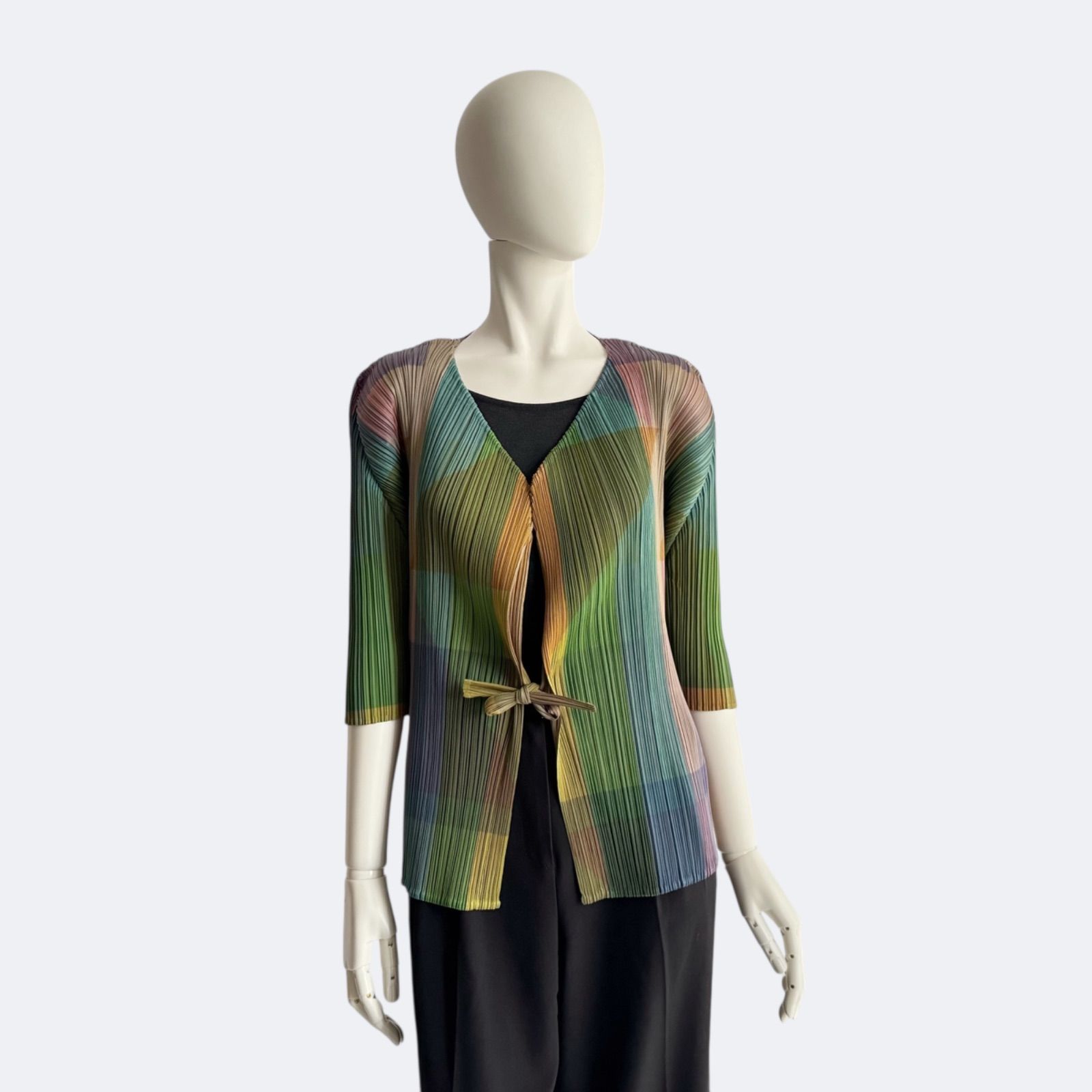 PLEATS PLEASE プリーツプリーズ カーディガン イッセイミヤケ - メルカリ